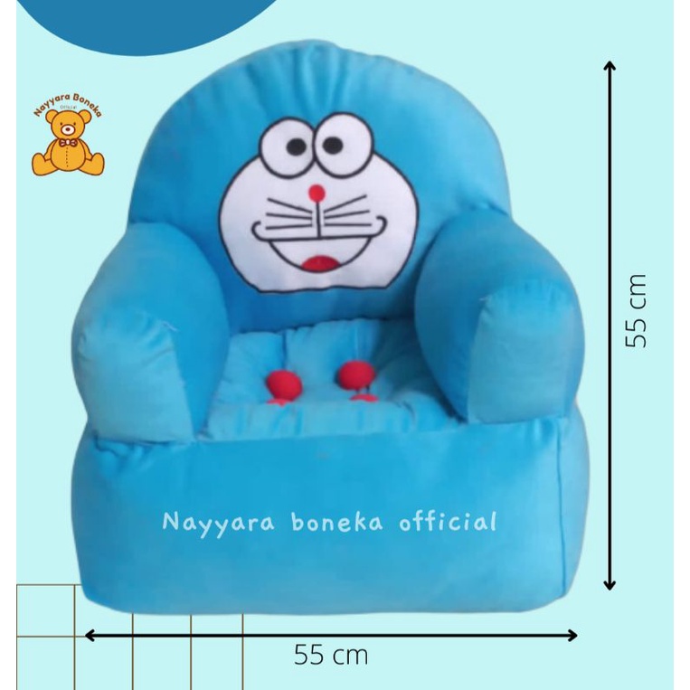 Boneka Sofa Jumbo Karakter 80 cm SNI