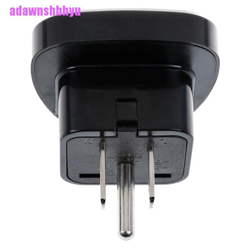 Adapter power plug EU UK AU Ke US USA Canada AC Universal Untuk travel