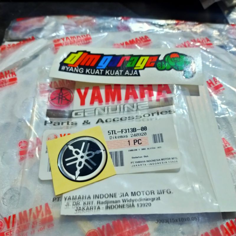 emblem tameng depan mio sporty original