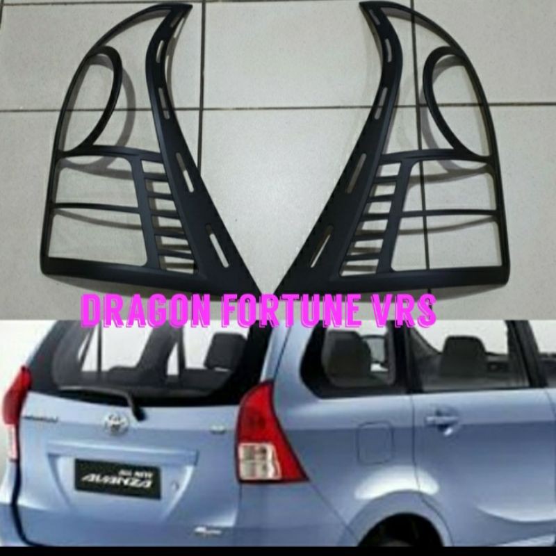 GARNISH BELAKANG ALL NEW AVANZA HITAM DOFF 2012 - 2015.