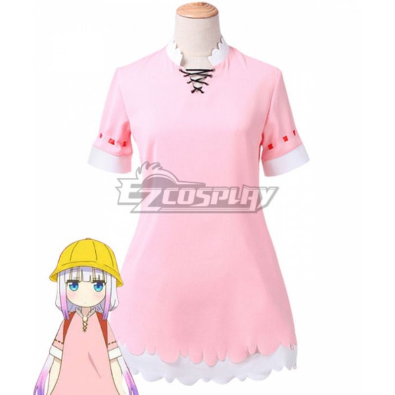 Miss Kobayashi's Dragon Maid Kanna Kamui School Uniform ver Cosplay Costume Anime Female