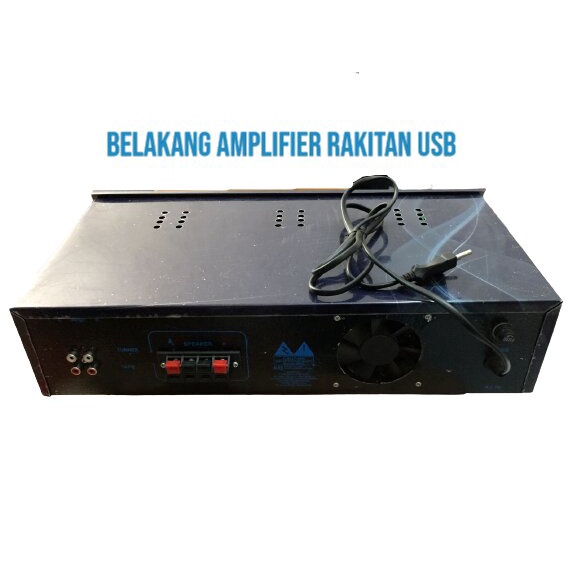 BOX MULTIMEDIA AMPLI RAKITAN SIAP PAKAI USB BLUETOOTH AUDIO AMPLIFIER RAKITAN SOUND SYSTEM