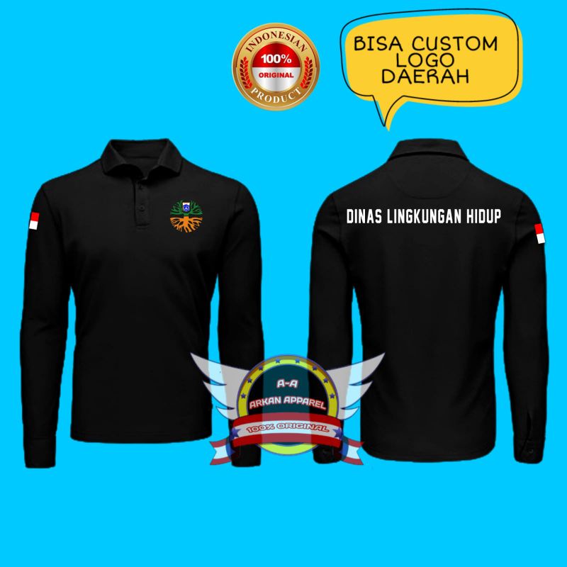 KAOS KERAH DINAS LINGKUNGAN HIDUP POLO SHIRT DINAS LINGKUNGAN HIDUP