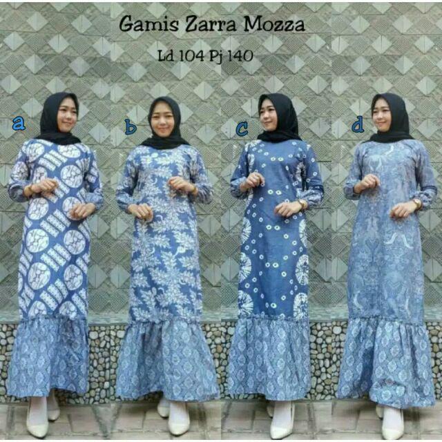 Gamis Daun Salur Batik Cantik Batik Gamis Bagus Seragam Batik Pesta Gamis Syari Cantik Katun Warna