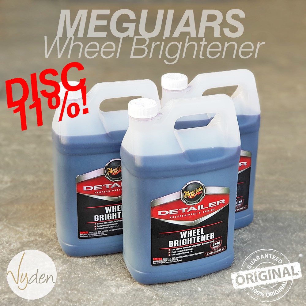 MEGUIARS D140 Wheel Brightener 3780ml Galon Pembersih Pelek Mobil Motor MURAH