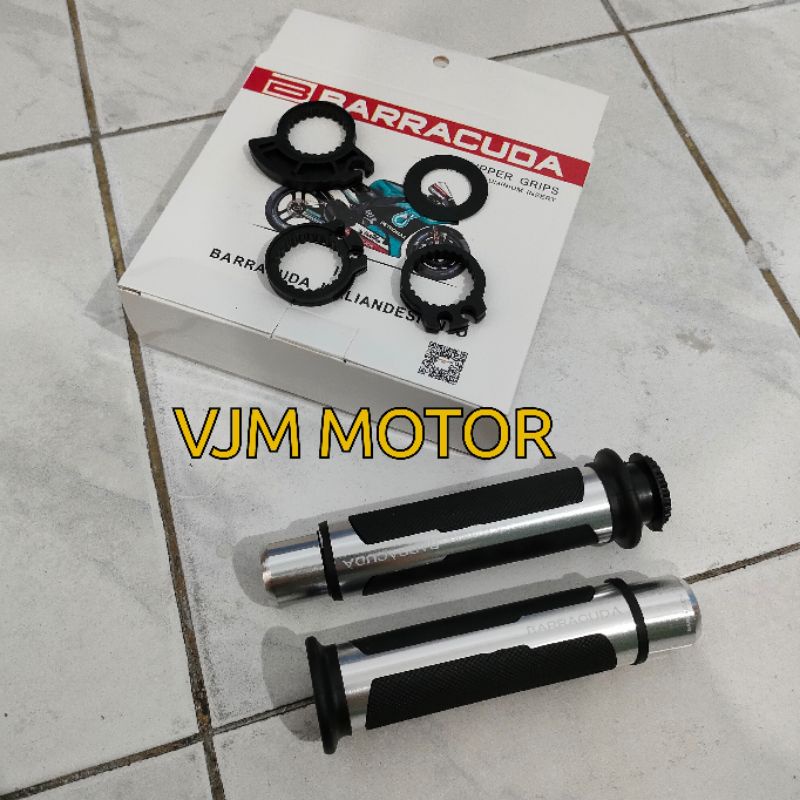 Handgrip barracuda Full set Jalu stang barracuda Universal motor Pasti PNP