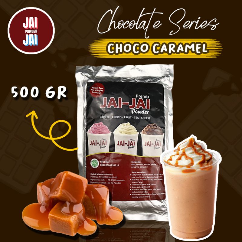 

Bubuk Minuman 500gr - Choco Caramel - Jai Jai Powder