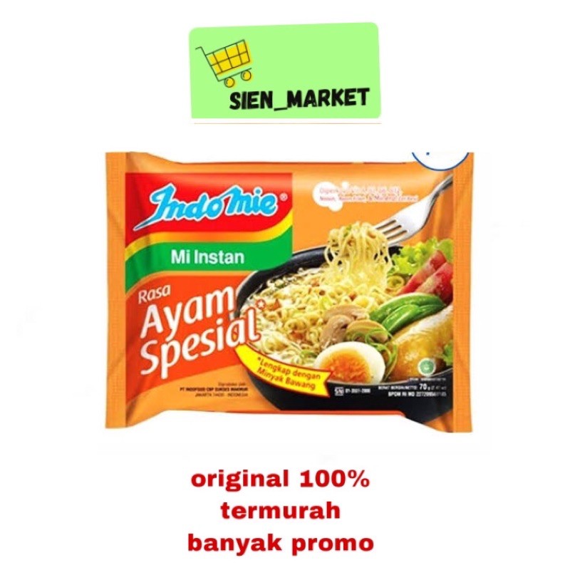 

INDOMIE AYAM SPESIAL 68 GR MI INSTANT AYAM SPESIAL MURAH