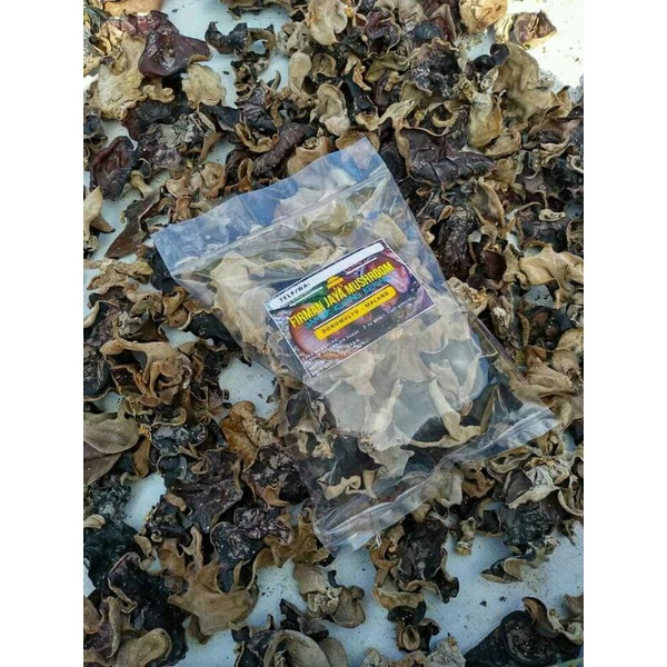 

Dried Mushroom Jamur kuping Kering Hitam Murah