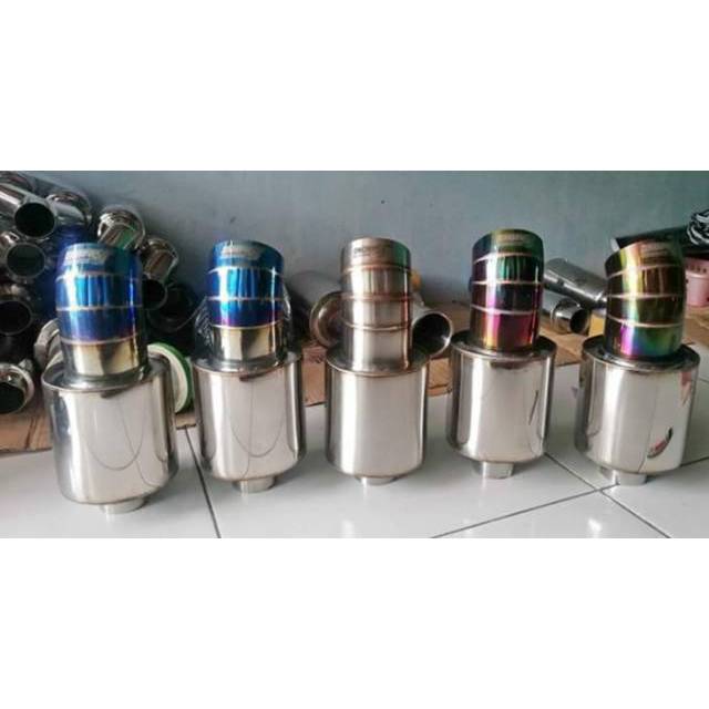 Knalpot Js racing pendek/Knalpot Js racing baby suara gahar