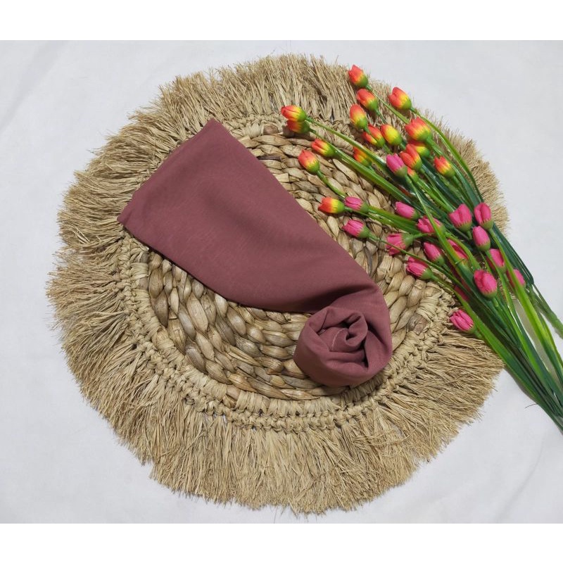 BELLA SQUARE / JILBAB SEGIEMPAT-walnut
