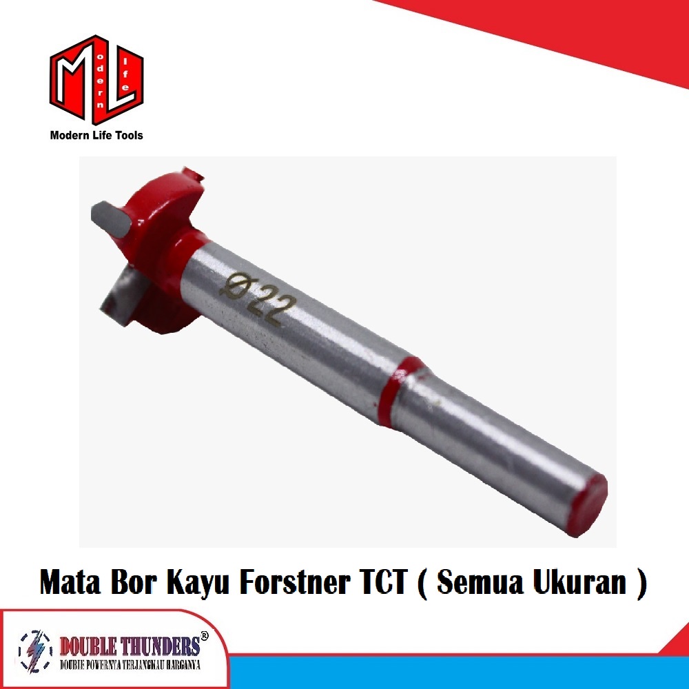 Mata Bor Engsel Hinge Boring Drill Forstener Bit TCT ( 16mm Sampai 55mm )