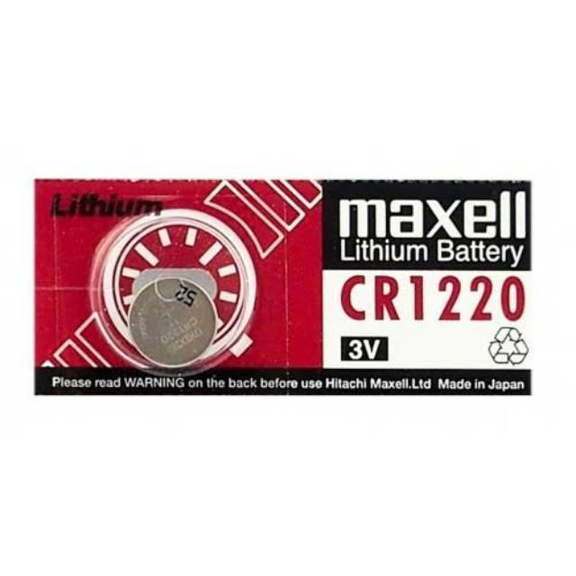 Batery Maxell CR1220 3Volt Original Made in japan