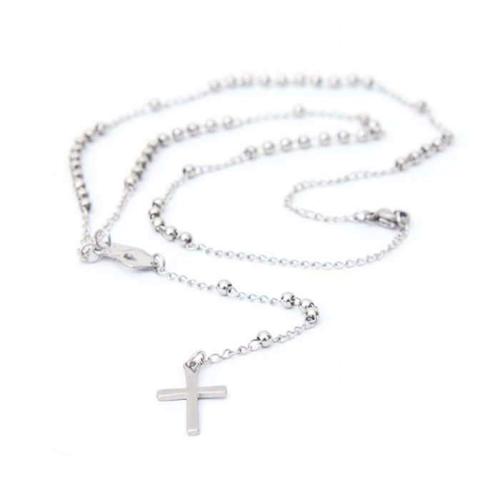 Rosario Titanium 3mm - Kalung Rosario - Kalung - Kalung Titanium