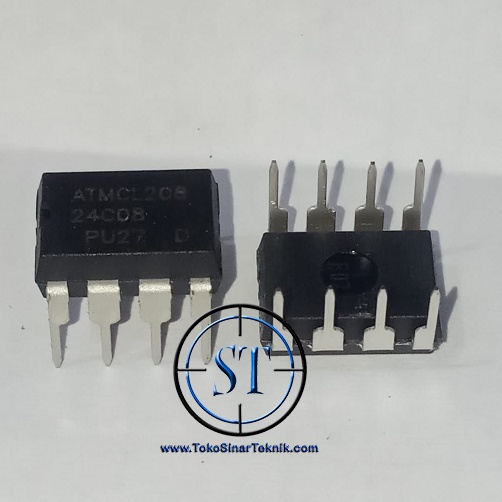 Atmel 24C08 ( 24 C08 / 24C 08 ) E-Eprom IC MEMORY DIP ATMCL208 AT24C08