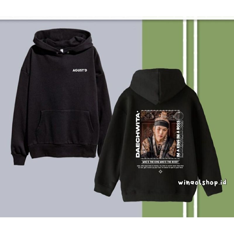 JAKET HOODIE BTS Suga-Daechwita (+freebies)