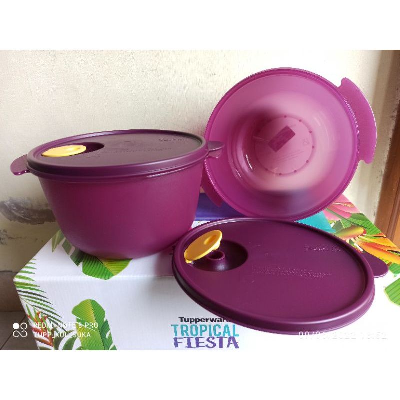 mangkuk carry all bowl ungu tuperware ecer 1 pcs