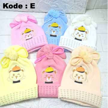 Kupluk anak kupluk bayi Import  TOPI RAJUT BAYI 0-12 BULAN NEWBORN