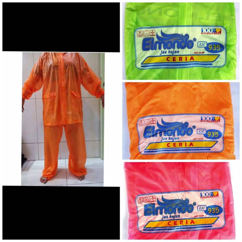 Jas hujan elmondo ceria