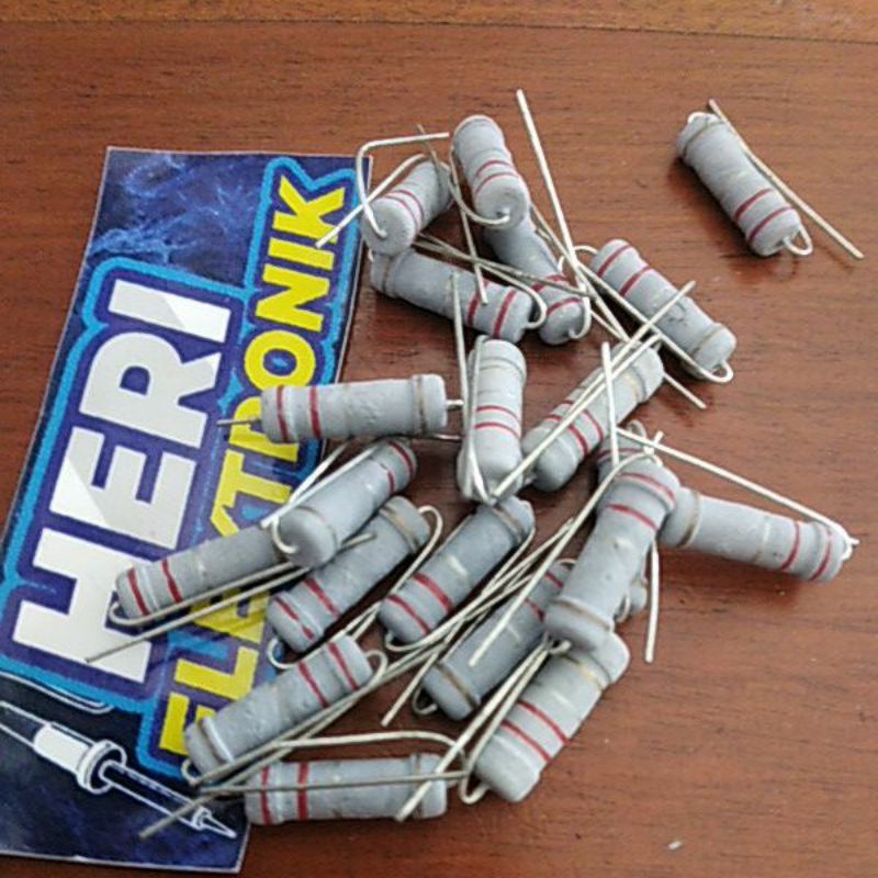 resistor 2watt 0,22ohm-820ohm