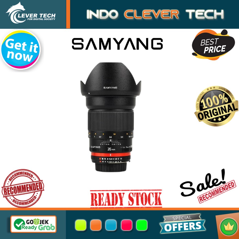 Samyang For Nikon 35mm f/1.4 AS UMC AE