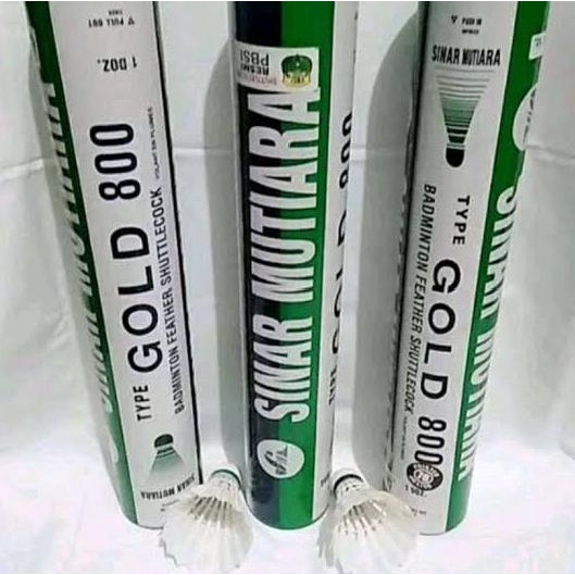 Shuttlecock Badminton SINAR MUTIARA GOLD 800 Kok Bulutangkis