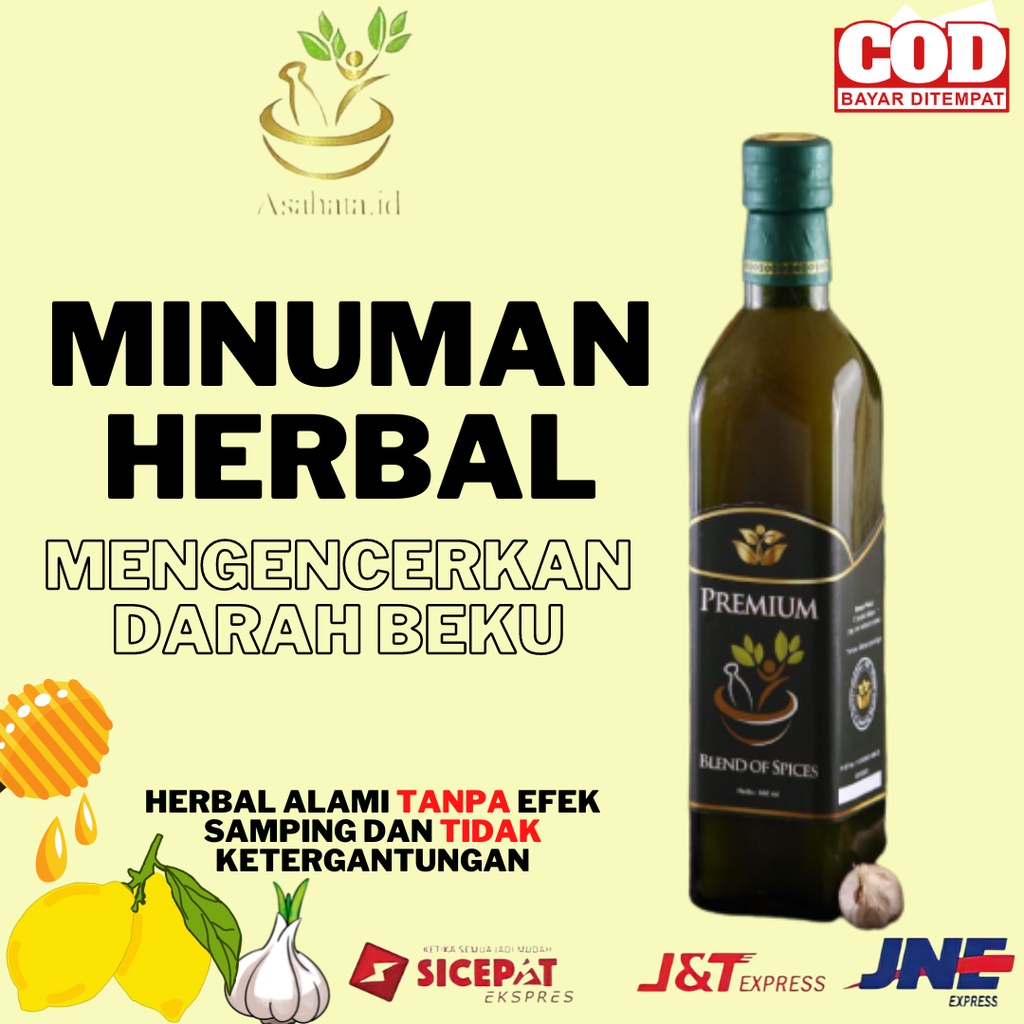 

[BISA COD] Minuman Herbal Pengencer Darah Beku Alami, Aman Untuk Lambung, Tradisional, Untuk Ibu Hamil - Asahata Blend Of Spices