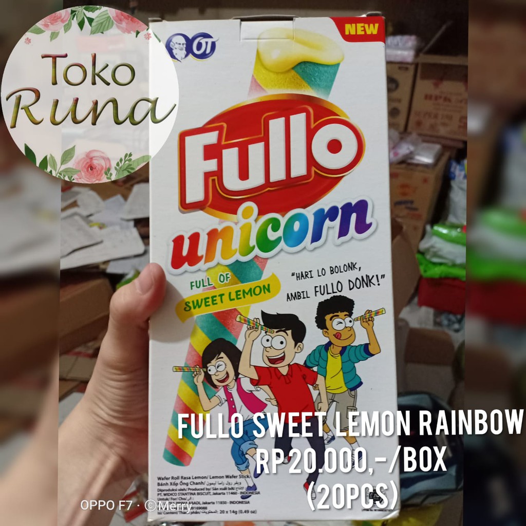 

Wafer Roll Fullo Unicorn(20pcs)