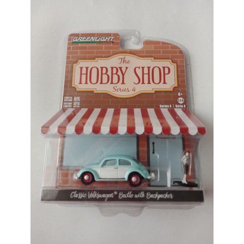 Greenlight Classic Volkswagen Beetle with Backpacker