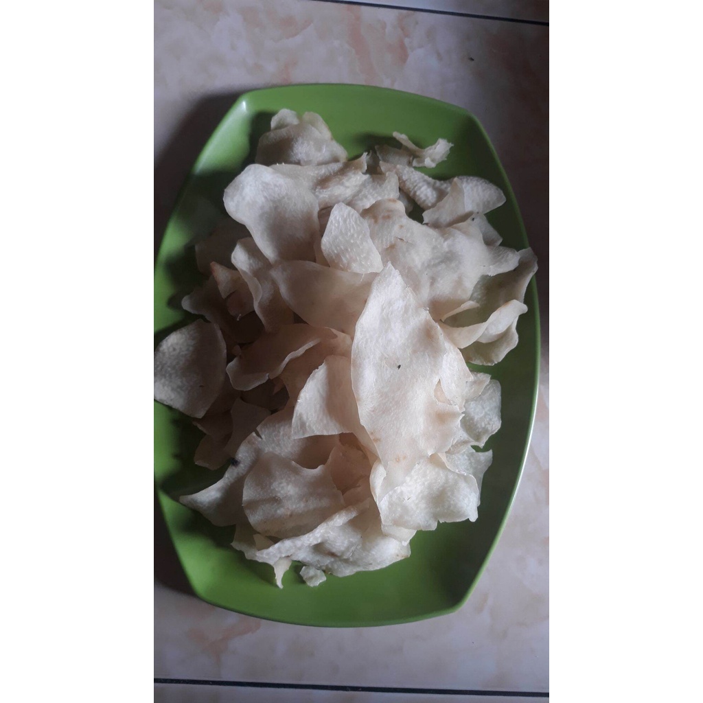

kripi gadung mentah 1 kg