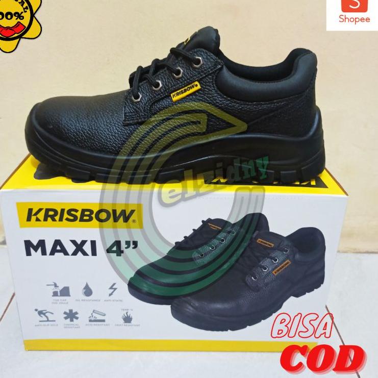 GBQ Sepatu Safety Krisbow Maxi 4 Inch ZZ48 -