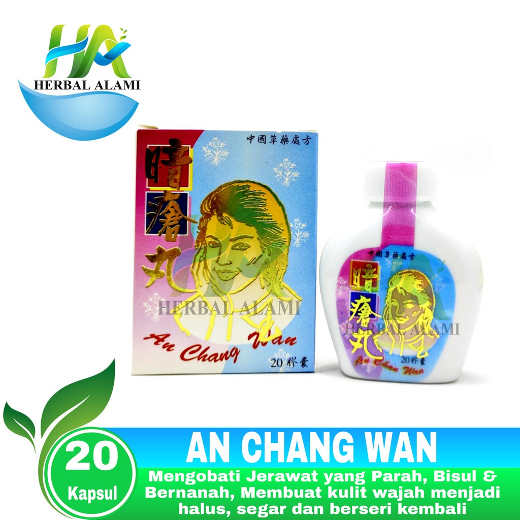 AN CHANG WAN - OBAT JERAWAT/DARAH KOTOR