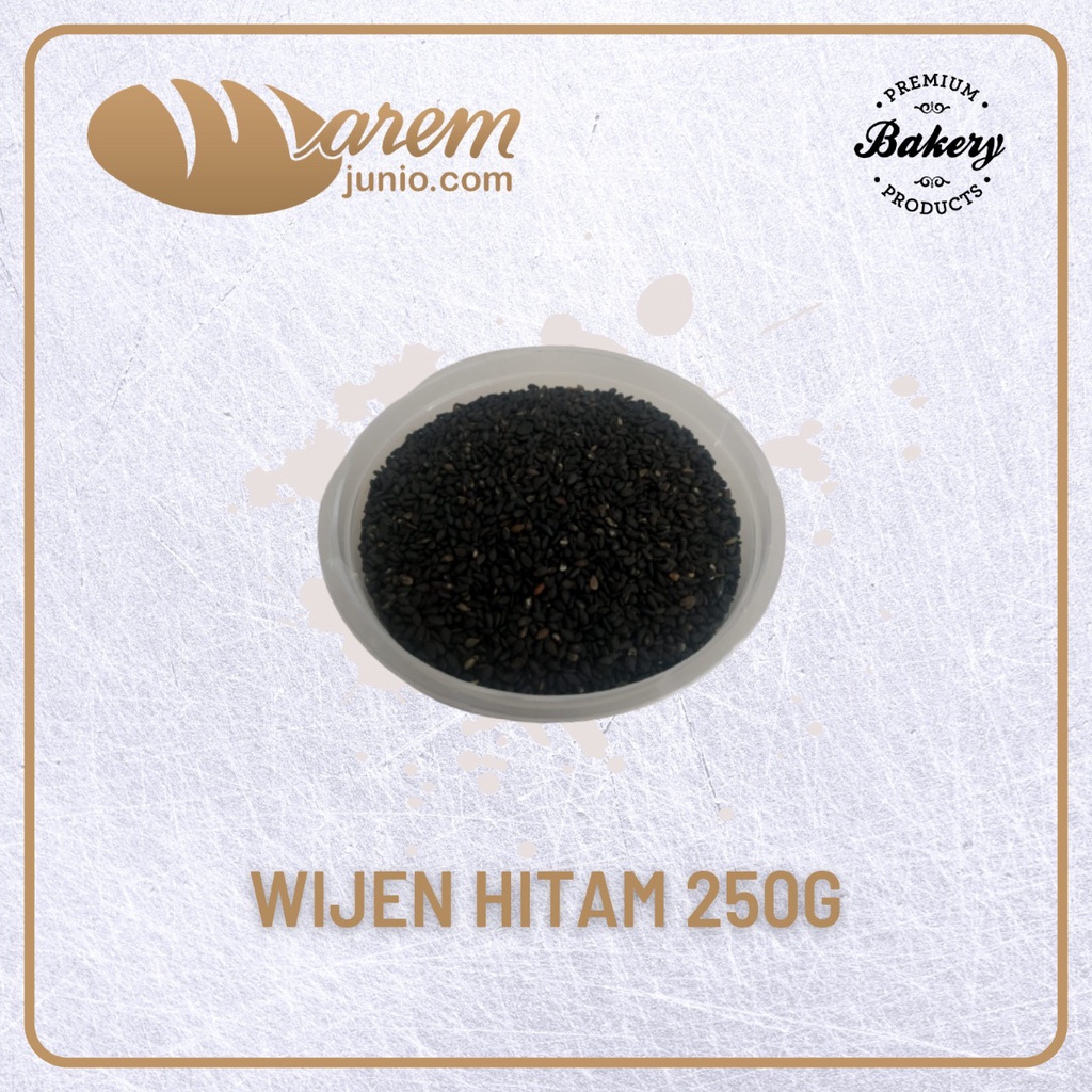 

Wijen Hitam 250 gr
