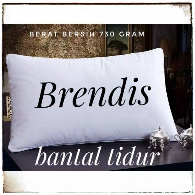 BANTAL GULING SET BRENDIS HOTEL ISI SILIKON MURAH 4 PCS BANTAL TIDUR