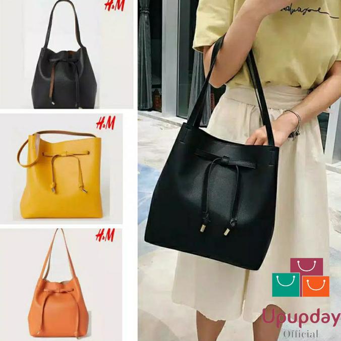 Tas Bahu Wanita Tote Bag H'n'M Import DISKON
