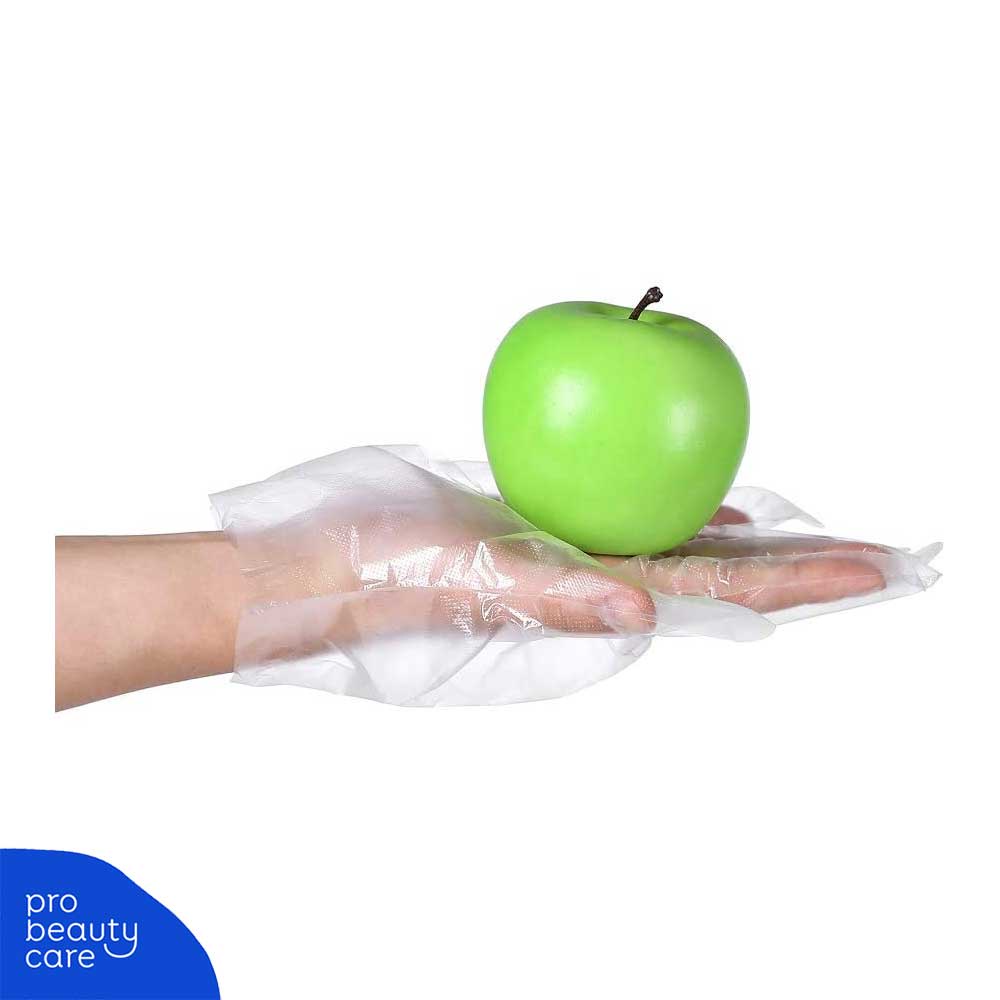 Sarung Tangan Plastik 100 pcs ( Disposable Plastic Gloves ) V-DG