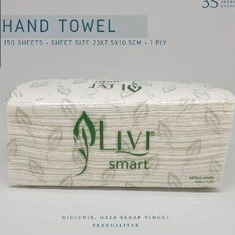 TISU LIVI SMART MULTIFOLD/TISU PENYERAP MINYAK 150 SHET. TERMURAH