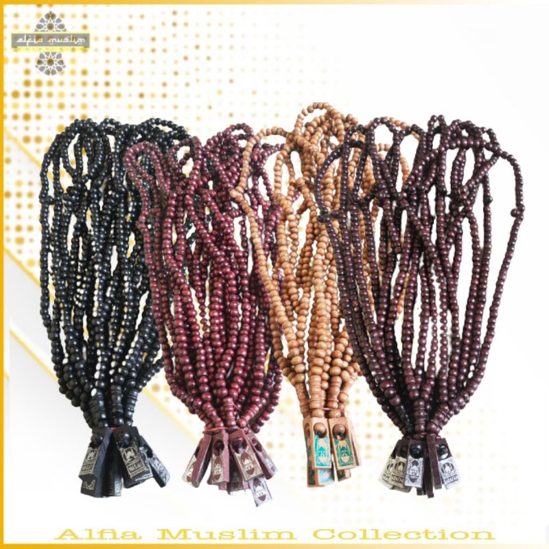 Tasbih Kayu Walikukun Tasbih Kayu 99 Oleh oleh Haji dan Umroh