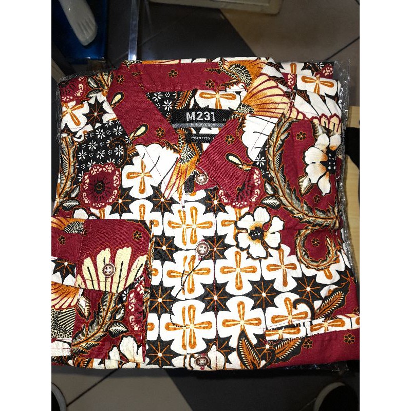 Kemeja Batik Slim M231