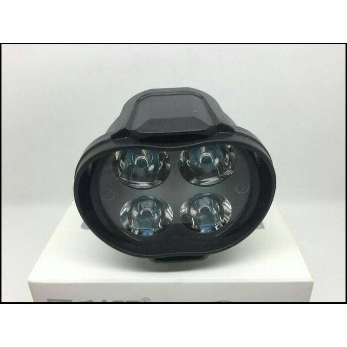 Lampu Led 4 Mata Sorot Motor Mobil Model Spion