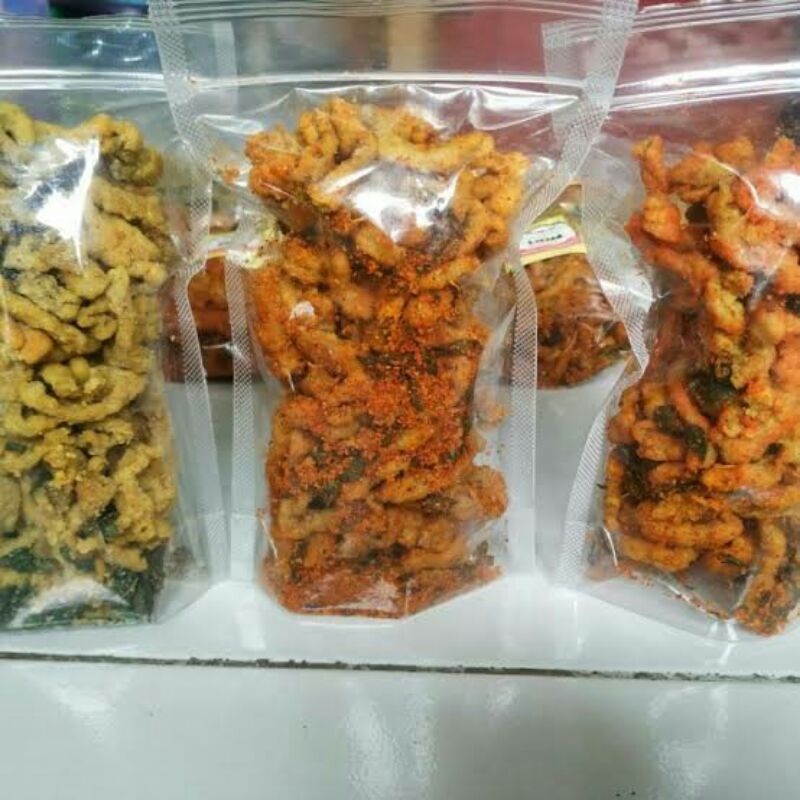 

usus crispy/cemilan/homemade/usus balado/kriuk