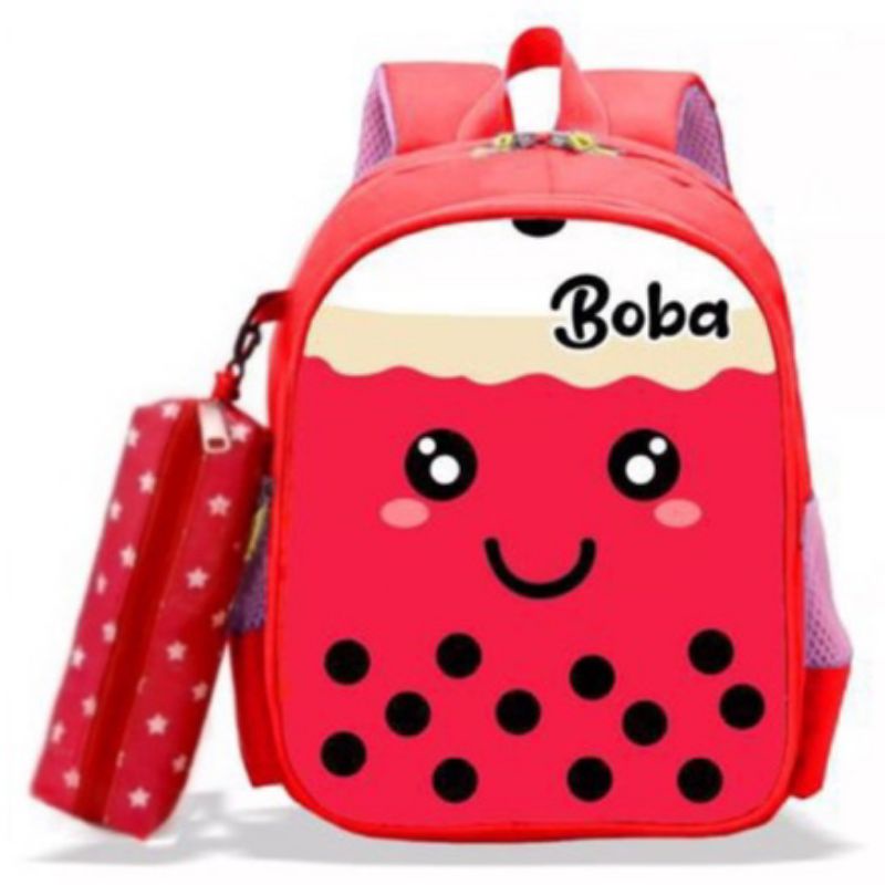 PREMIUM - JG - COD - BOBA - TAS ANAK PEREMPUAN - TAS RANSEL SEKOLAH - TAS SEKOLAH ANAK - BOBA