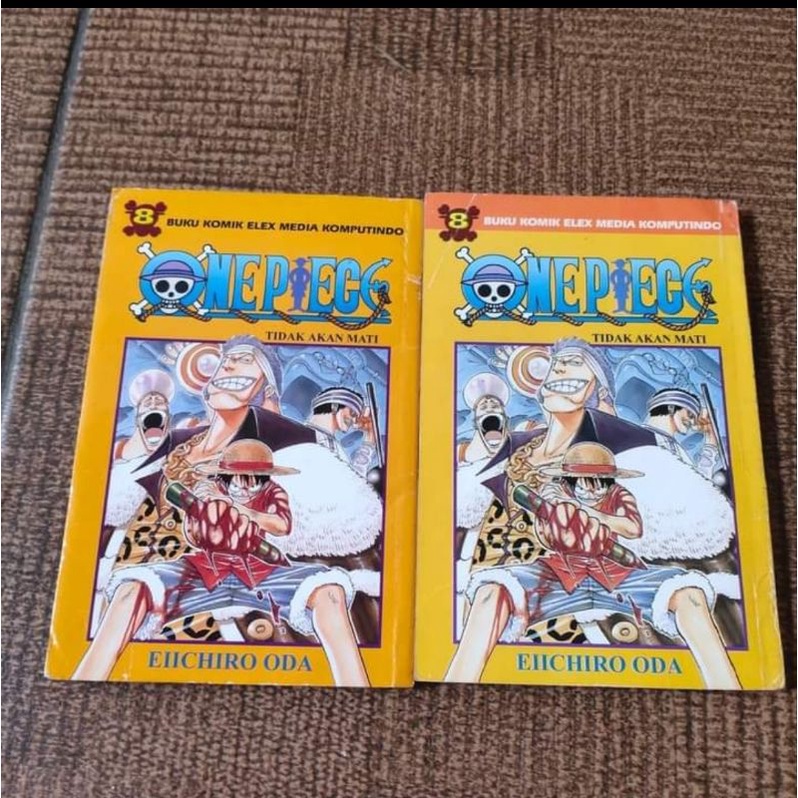 Komik One Piece vol 8 kolpri mulus 95% rare