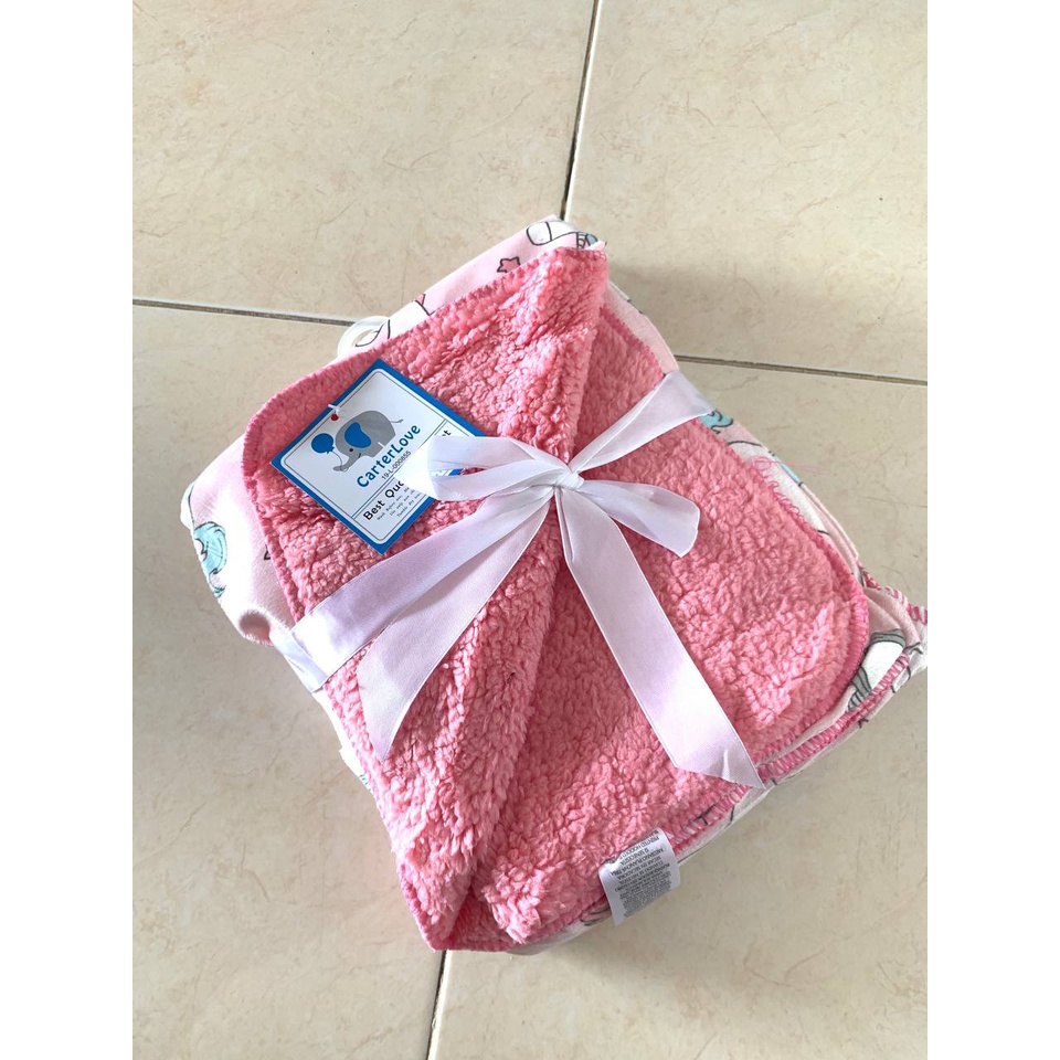 JT - Selimut Bayi Just to you Double Fleece / Just To You Super Lembut Tebal / kolako