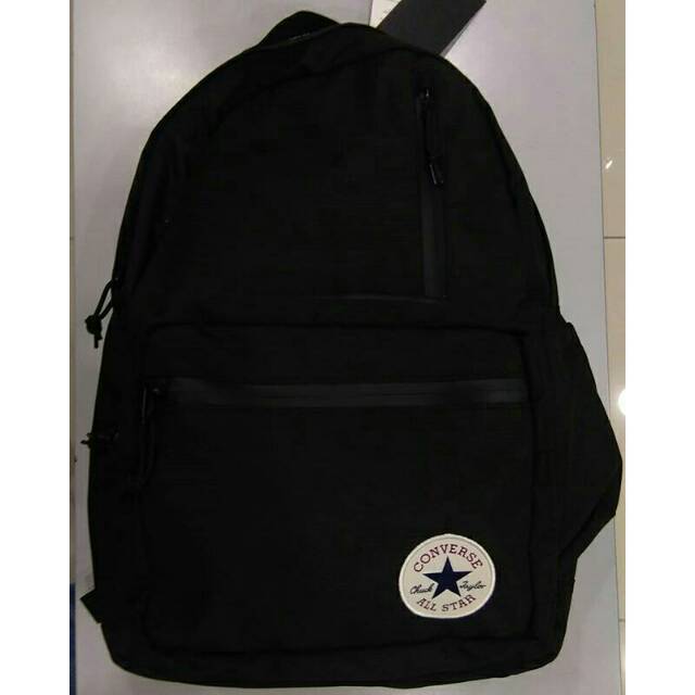 converse logo backpack with star print