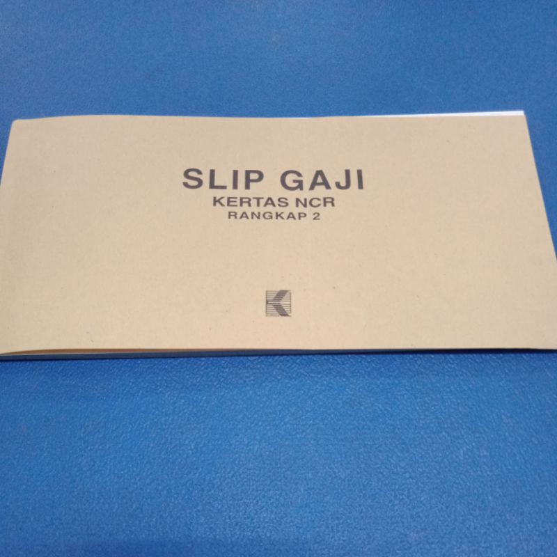 

Slip Gaji 1/3 Folio Rangkap 2 Kurnia