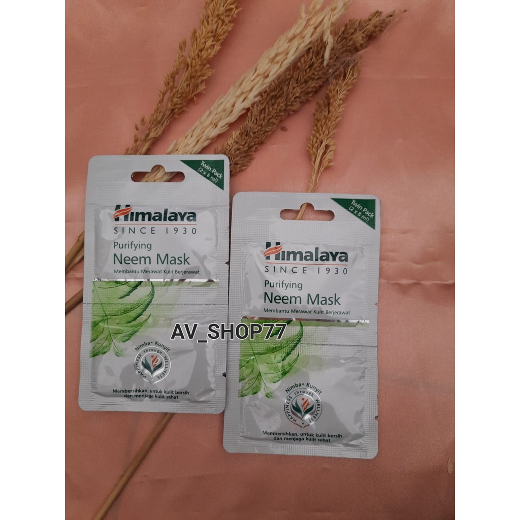 HIMALAYA NEEM MASK SACHET TWIN PACK
