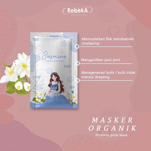 [RESMI] PREMIUM PETAL MASKER 15GR BY REBEKA BEAUTY_Lynn Design