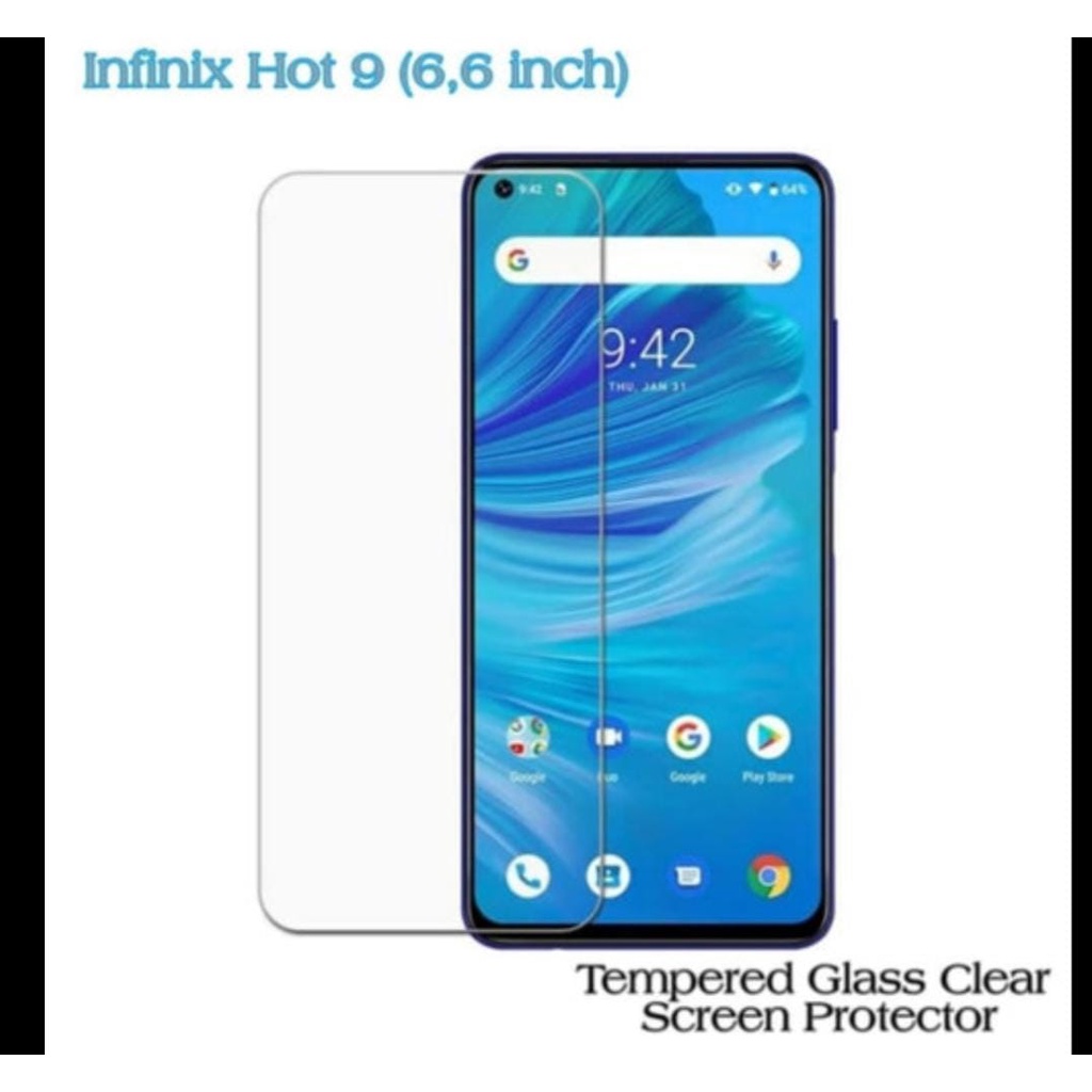 Tempered Glass Bening Infinix Hot 9