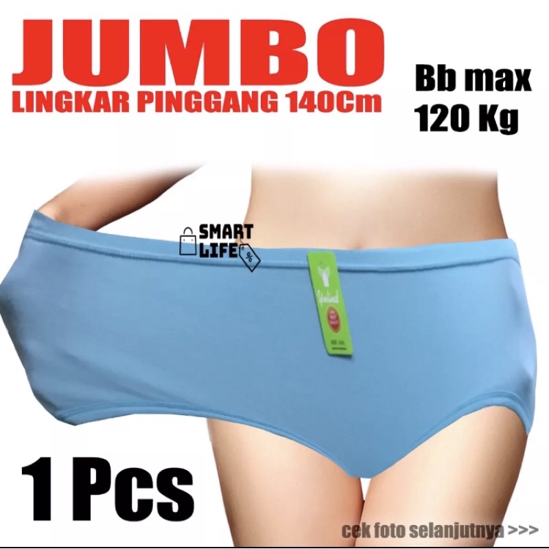Celana dalam jumbo / BB 120 Kg /cd wanita hamil / cangcut super besar / big size / ukuran jumbo